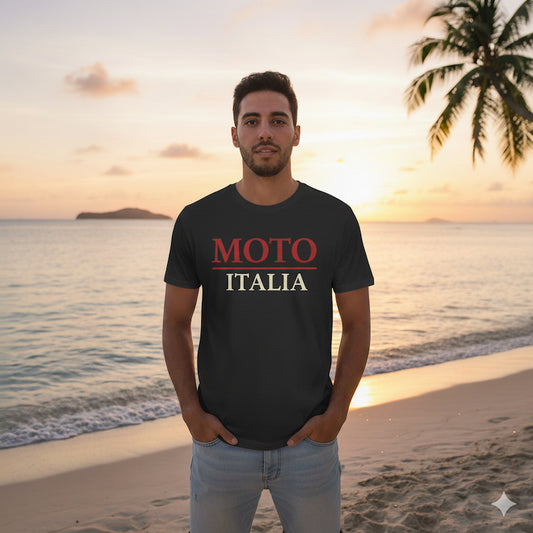 Moto Italia Bold Contrast STATEMENT - Black